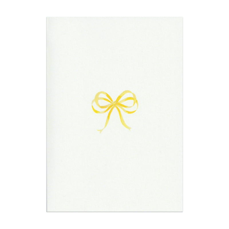 Marigold Bow Card