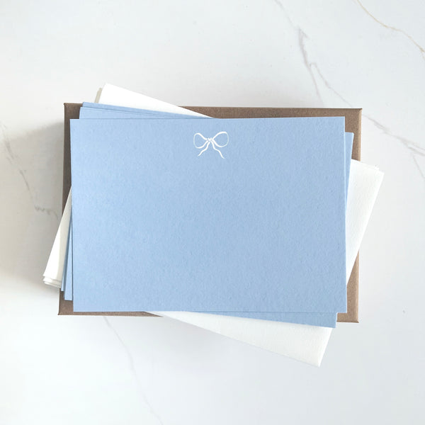 Bow Note Cards in Lake