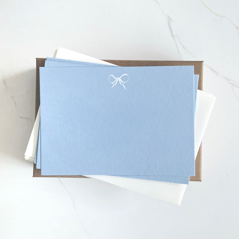 Bow Note Cards in Lake