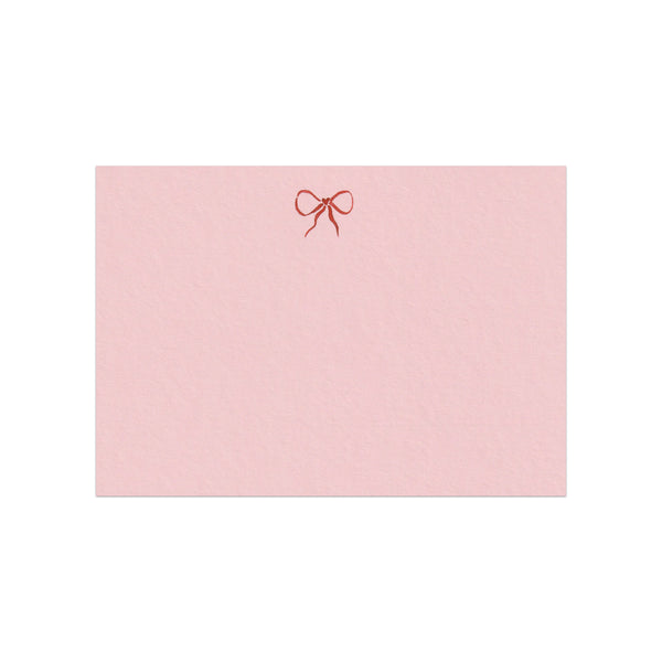 Bow Note Cards in Shell