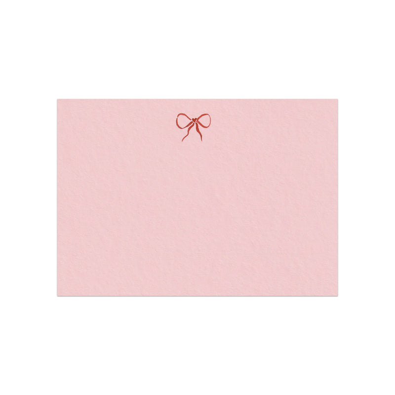 Bow Note Cards in Shell
