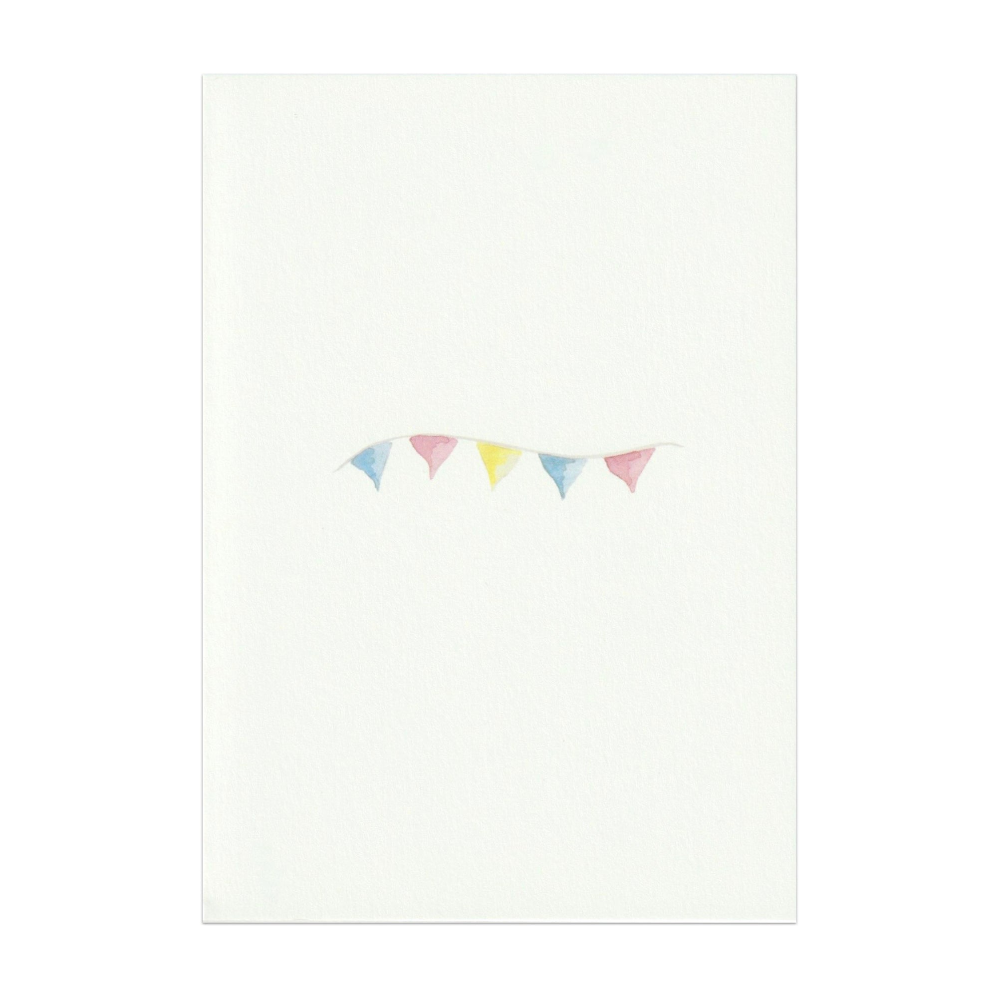 Pack of 5 Bunting Cards