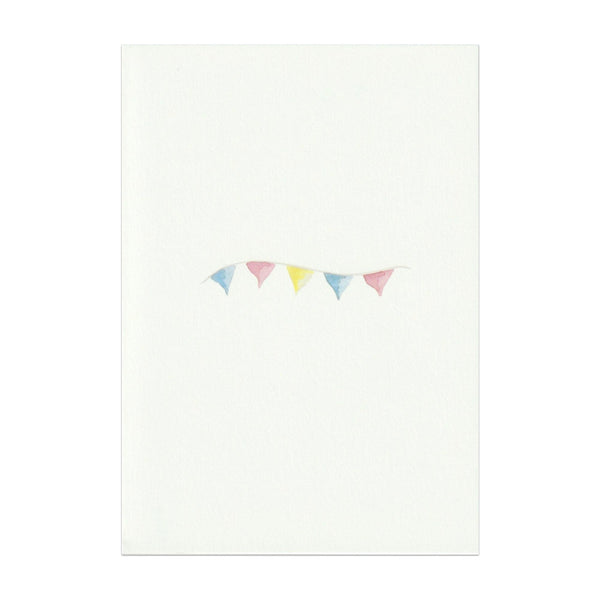 Pack of 5 Bunting Card Cards