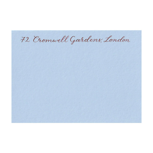 Personalised Note Cards in Lake
