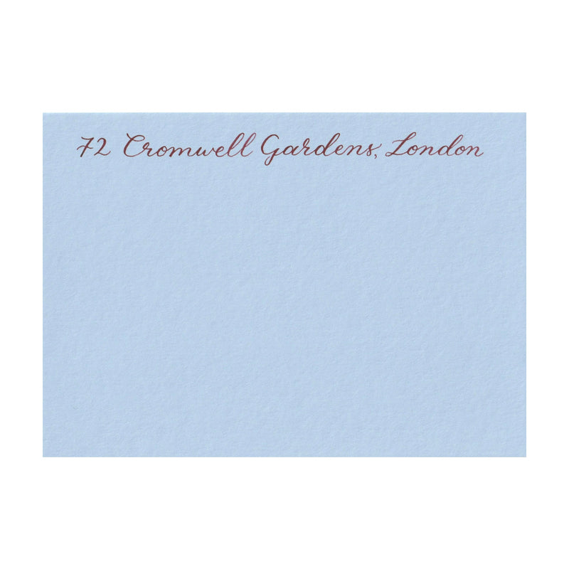 Personalised Note Cards in Lake