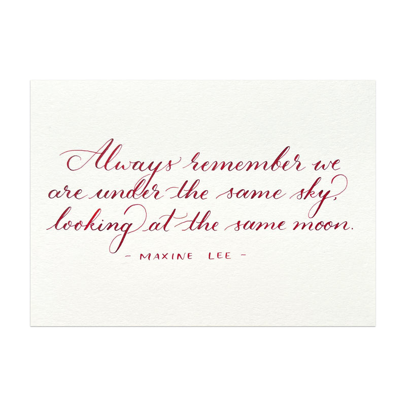 Quote Card : Always remember...