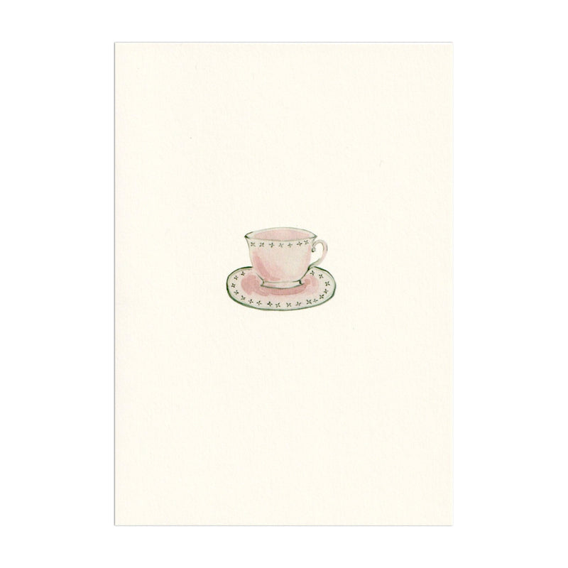 Pack of 5 Teacup Cards
