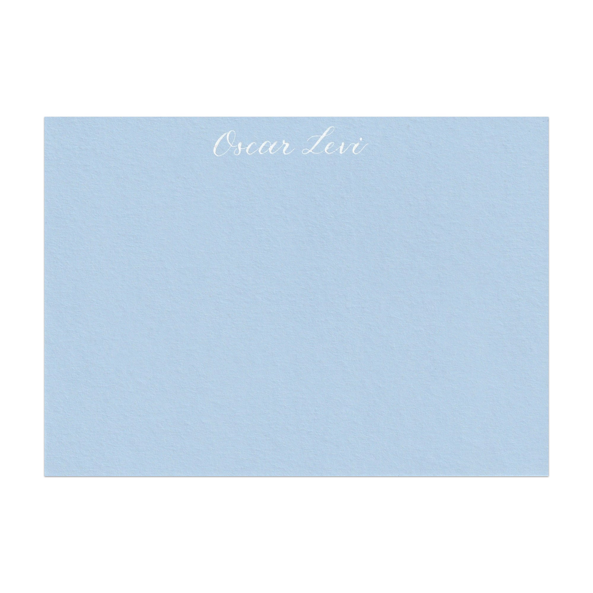 Baby Boy Note Card in Lake
