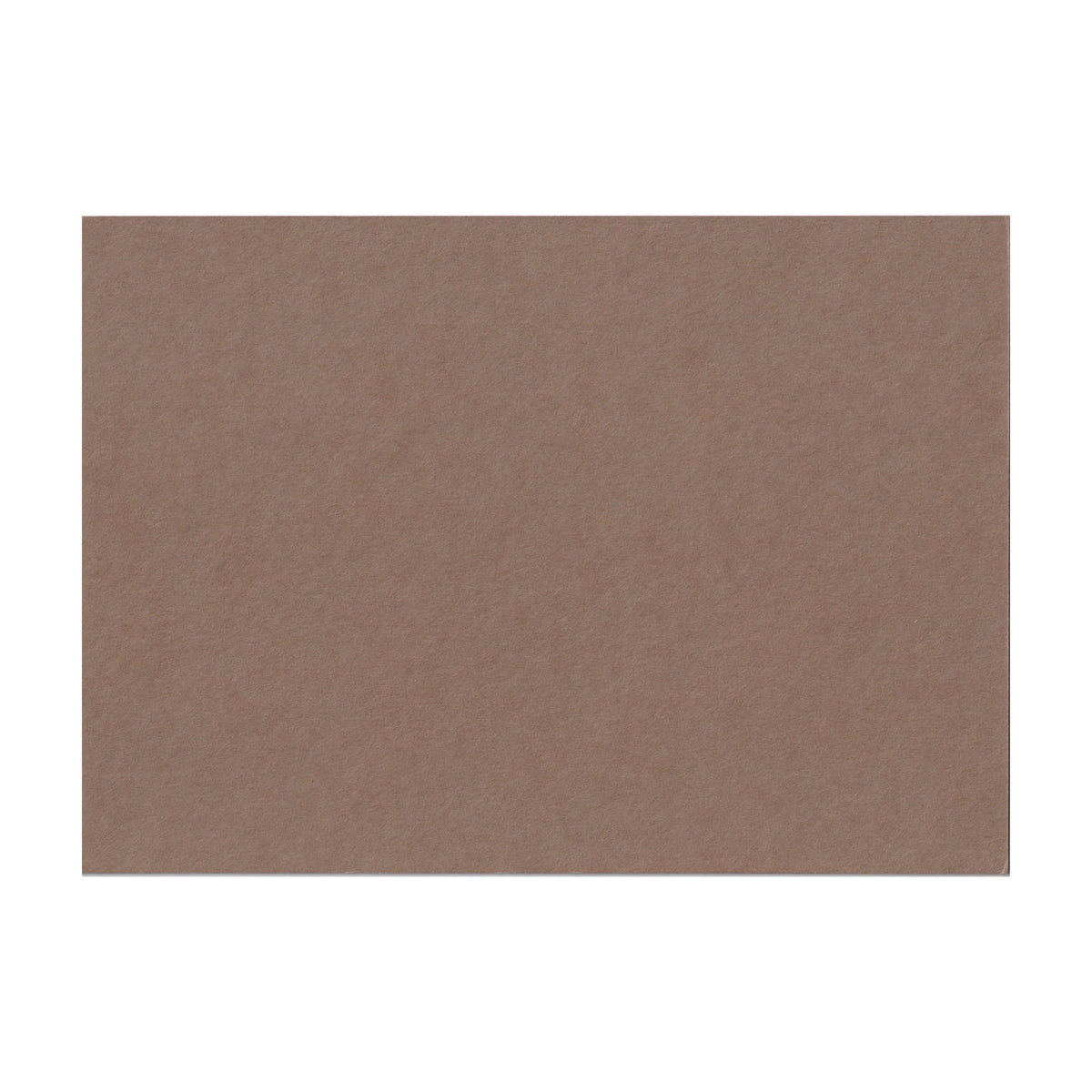 Plain Note Cards in Nubuck Brown