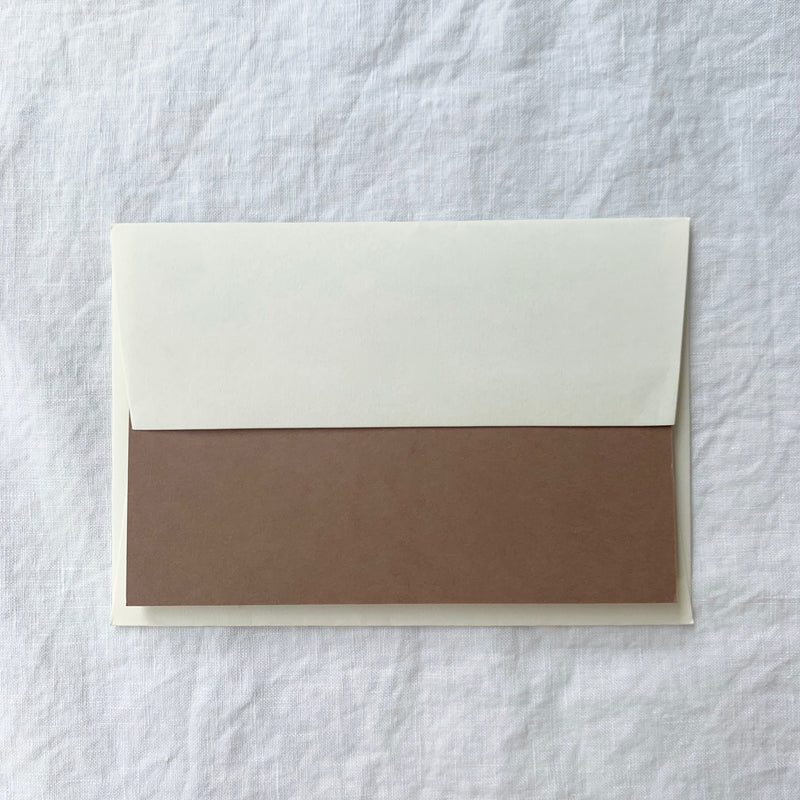 Personalised Note Cards in Nubuck