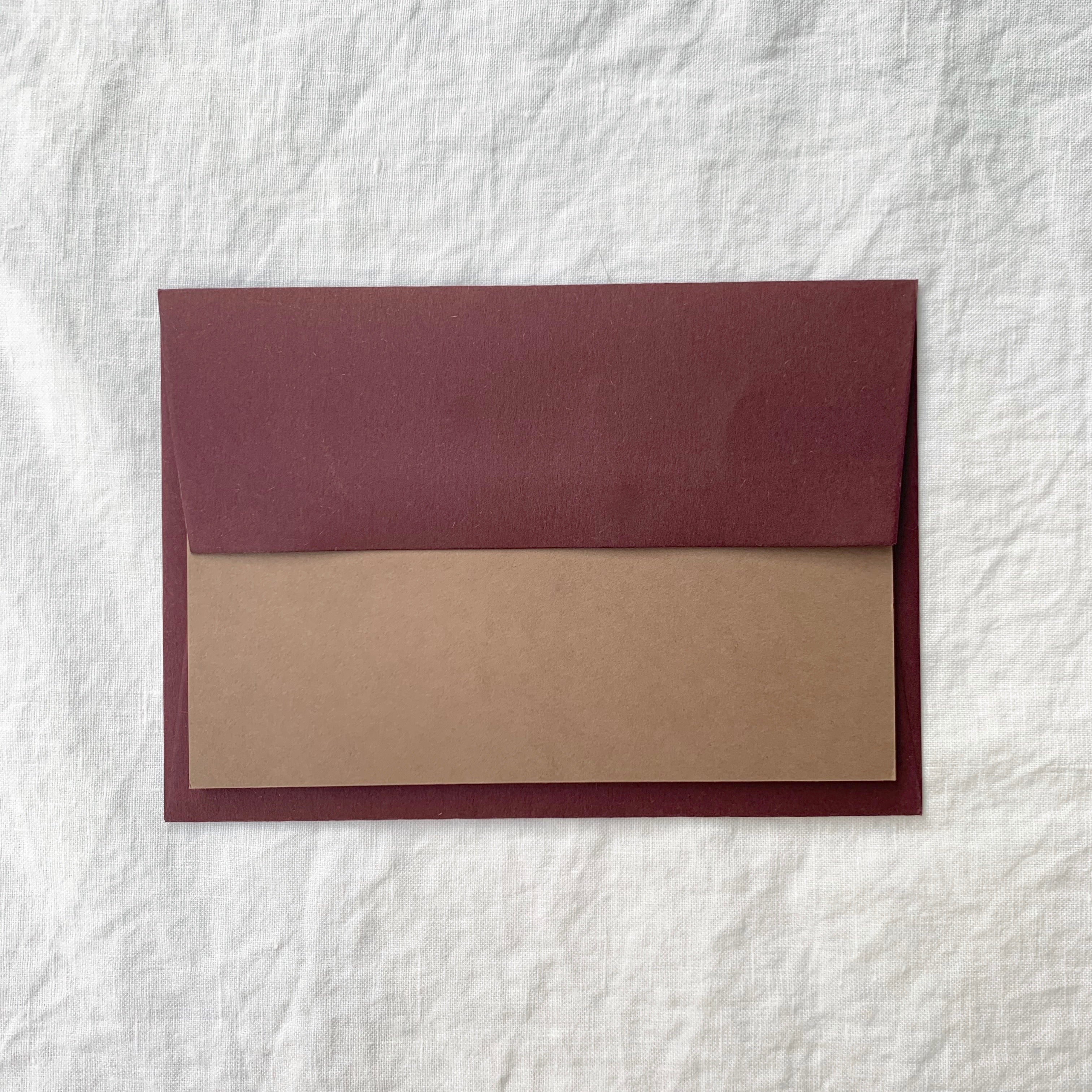 Plain Note Cards in Nubuck