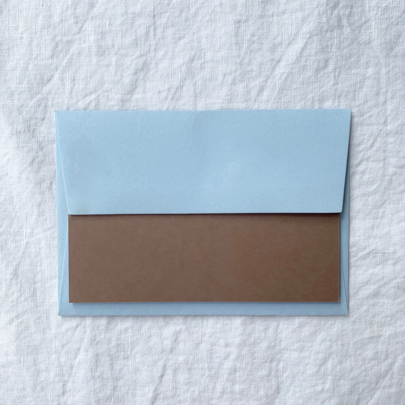 Personalised Note Cards in Nubuck