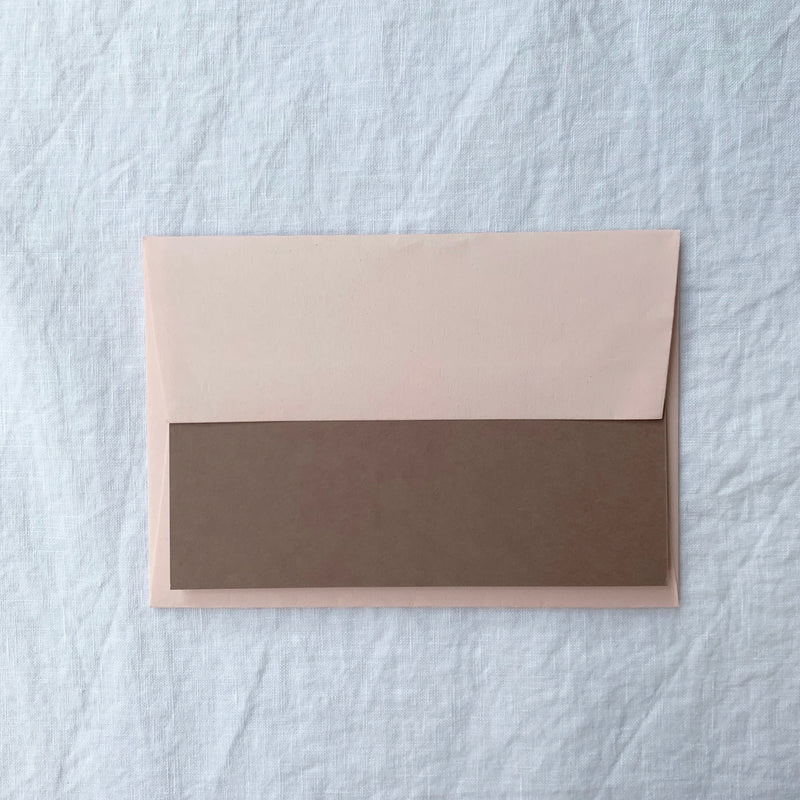 Personalised Note Cards in Nubuck