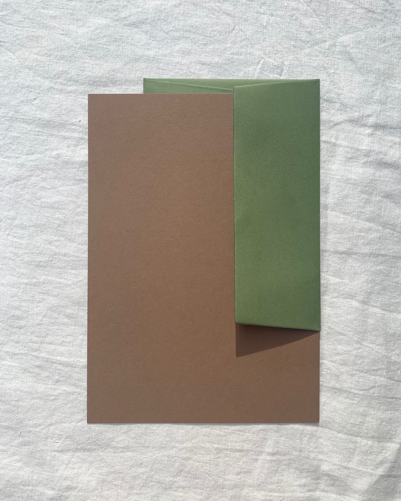 Personalised Writing Paper in Nubuck
