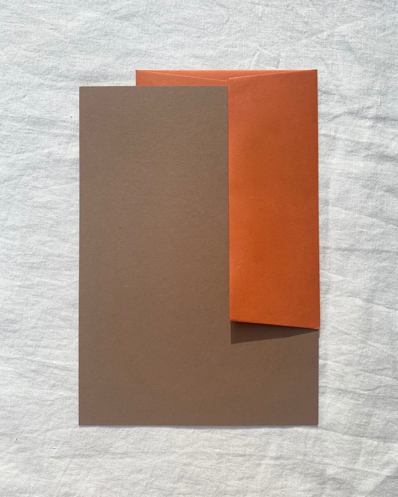 Plain Writing Paper in Nubuck