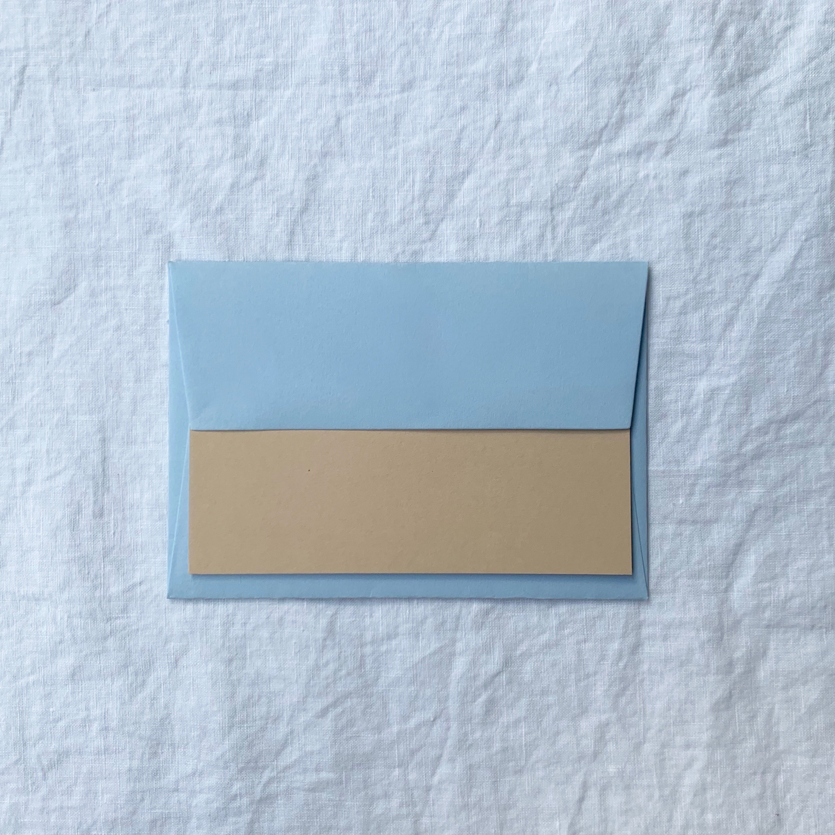 Personalised Note Cards in Oat