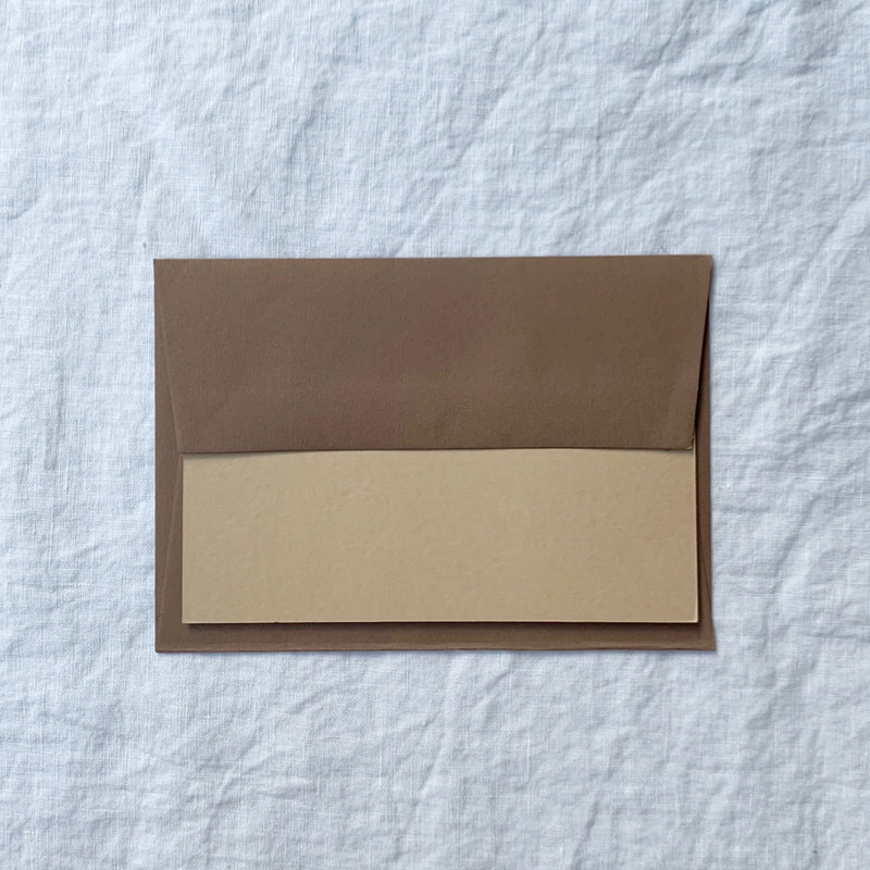 Bow Note Cards in Oat