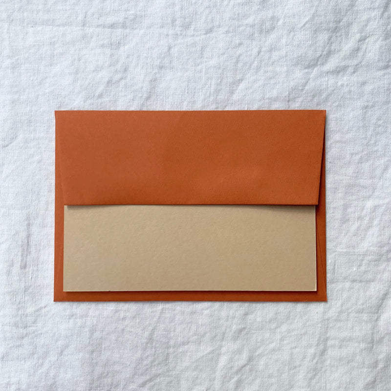 Bow Note Cards in Oat