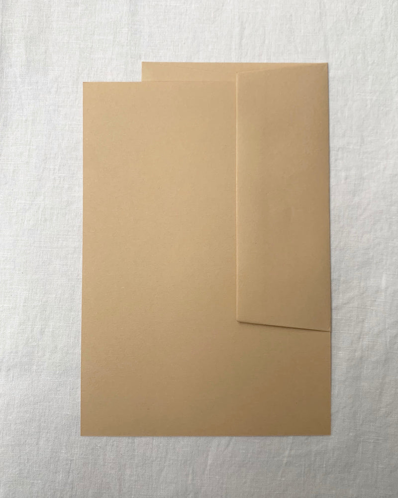 Plain Writing Paper in Oat