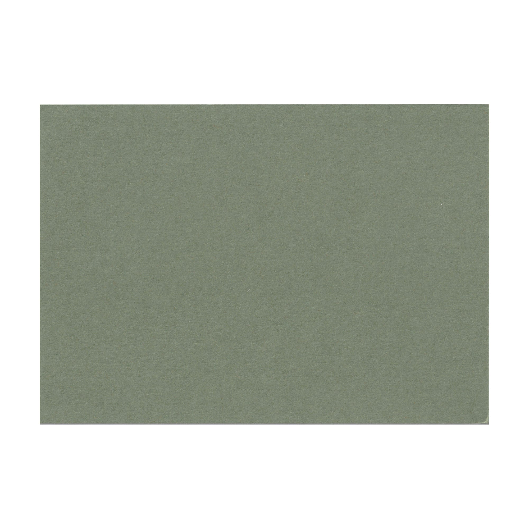 Plain Note Cards in Olive
