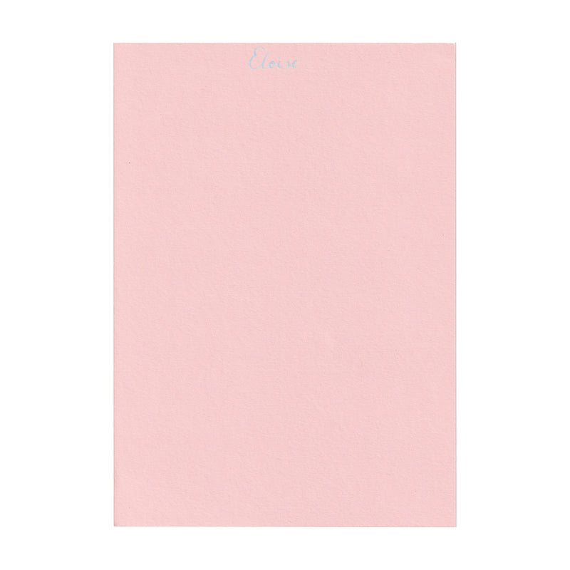 Personalised Writing Paper in Shell