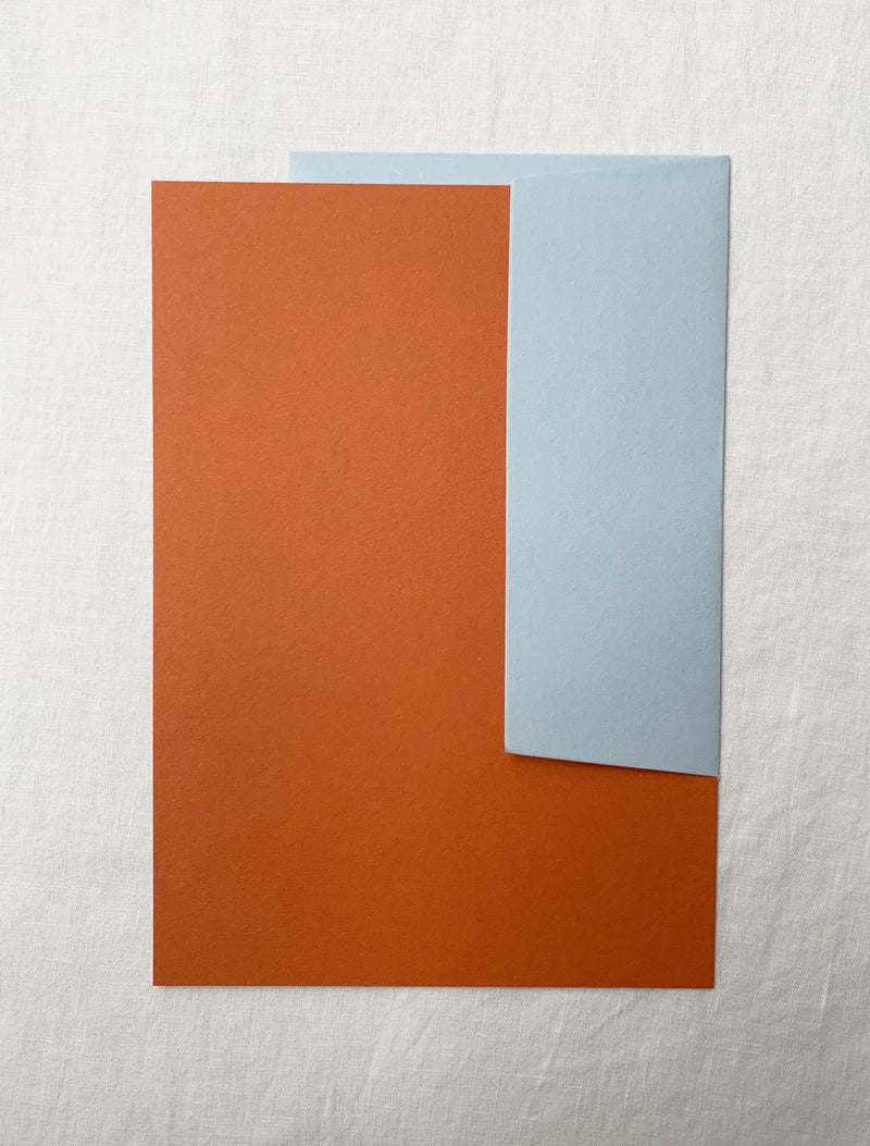 Plain Writing Paper in Russet