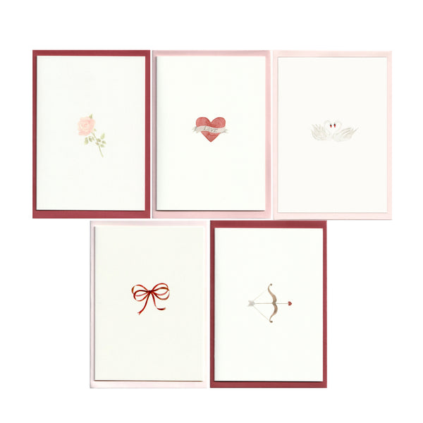 Pack of 5 St. Valentine's Day Cards